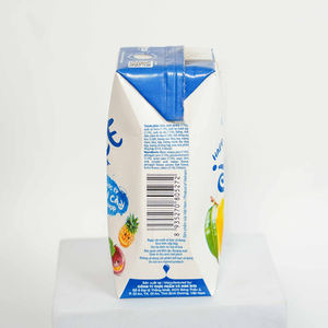 Boisson au jus de fruits mélangés 200 ml Boîte en papier Étiquette de conception gratuite Boisson rafraîchissante Boisson pure au jus 100% NFC - Product Image 2