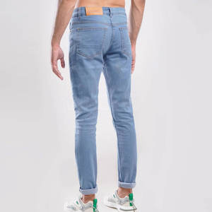 Pantalon homme style nouveau pour usage extérieur, jeans de qualité supérieure, couleur unie, prix avantageux. - Product Image 5