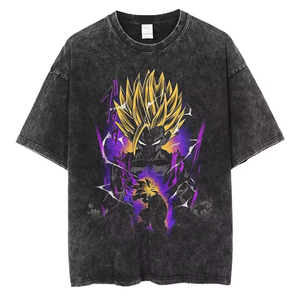 Men's Oversized High Street Style T-Shirt 100% Cotton Eco-Friendly Heavy <b>Weight</b> 300g Custom <b>Blank</b> Anti-Pilling Breathable - Product Image 5