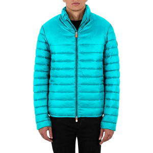 Chaqueta de Hombre con Cuello Alto, Cierre de Cremallera, Resistente al Viento, para Invierno, Uso Casual, Color Sólido, Exterior de Poliéster - Product Image 5