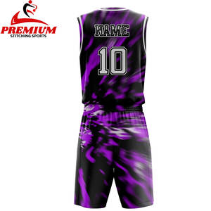 Camiseta de Baloncesto Sublimada, Transpirable, Anti-Pilling, de Alta Calidad y Elegante, con Logotipo Personalizado, Uniforme Deportivo - Product Image 2