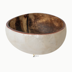 Bol en noix de coco laqué poli, en bois naturel, durable, non toxique, léger, écologique, pour servir les aliments, vente en gros pour cadeaux - Product Image 4