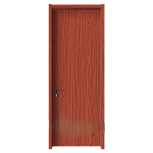 Puertas de entrada de interior de PVC con acabado de madera maciza, resistentes al moho, estilo rústico, para el hogar, almacén, dormitorio, fabricante ODM de Vietnam - Product Image 2