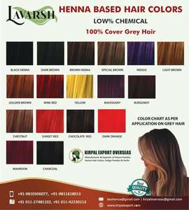 Maroon <b>Henna</b>-Based Ammonia Free Semi-Permanent <b>Hair</b> Color Cream Easy Application HALAL Certified 3-Year Shelf Life - Product Image 5