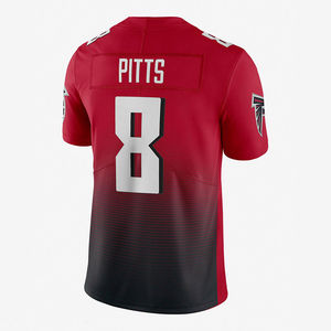 Camiseta de Fútbol Americano Personalizada con Impresión por Transferencia de Calor, Nombre del Equipo, Transpirable, de Secado Rápido, Manga Corta, Cuello Redondo, Logotipo Frontal, 100% - Product Image 6