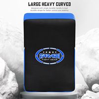 Cible de frappe en cuir PU EVA Farabi, durable, écologique et souple, pour entraînement de boxe, MMA, Muay Thai
