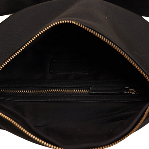 Sac banane unisexe en cuir véritable souple avec ceinture réglable, pochette multi-compartiments pour voyage et activités de plein air - Product Image 2