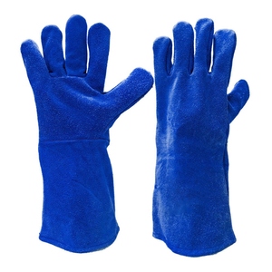 Gants de soudure en cuir de vachette de qualité supérieure, résistants à la chaleur et aux étincelles, pour travaux lourds et barbecue - Product Image 5