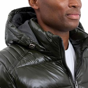 Custom Logo Thermal Puffer Jacket Men Thick Winter <b>Bubble</b> <b>Coat</b> Waterproof Windproof Insulated Outerwear - Product Image 3
