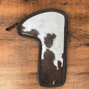 Vente en gros de haute qualité en cuir de vachette porte-boulon ceinture en cuir véritable durable trappeur porte-boulon pochette portefeuilles accessoires de chasse - Product Image 2