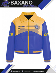 Chaqueta de Carreras Sigma Gamma Rho SGR con Cierre de Cremallera, Chaqueta de Carreras Personalizada con Patrón de Llamas de Algodón de Alta Calidad - Product Image 5