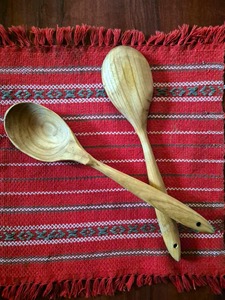 Cuchara de madera de alta calidad para cocinar, utensilio moderno, personalizable - Product Image 6