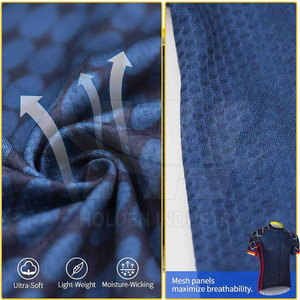 Maillot de Ciclismo de Secado Rápido, Diseño Flexible, para Entrenamientos - Product Image 6
