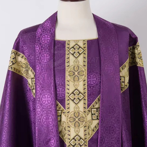 Túnicas de Iglesia de Alta Calidad con Detalles Bordados a Mano, Túnicas de Iglesia Económicas con Material Transpirable y Cómodo - Product Image 4