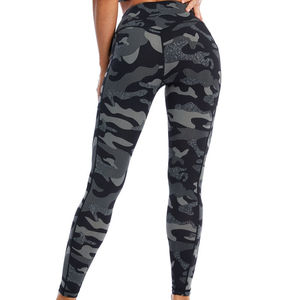 Wholesale Women's High Waist Quick Dry Seamless Spandex/Nylon Compression <b>Leggings</b> Eco-Friendly Tummy <b>Control</b> Yoga Active Solid - Product Image 2