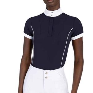 เสื้อขี่ม้าคุณภาพพรีเมียมแบบใหม่ เสื้อแขนสั้นดีไซน์โดดเด่นสำหรับผู้หญิง เสื้อชั้นในสำหรับขี่ม้า - Product Image 1