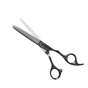 Tijeras Profesionales para Adelgazar el Cabello, Tijeras de Peluquería para Texturizar con Dientes, con Estuche Protector, Ultra Afiladas 440C - Product Image 4