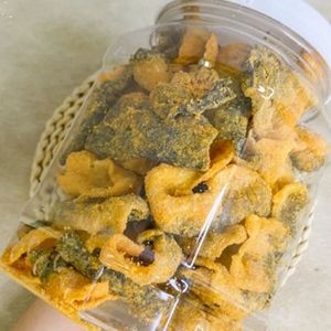 ขนมทะเลหนังปลากรอบ รสไข่เค็มพรีเมียม - Product Image 6