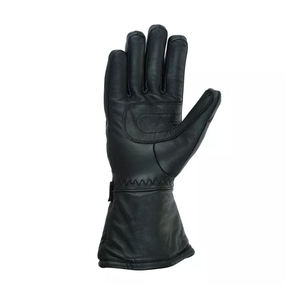 Wholesale Custom Cowhide Leather Motorbike Gloves Full Finger Anti <b>Slip</b> Grip Racing Gloves Outdoor Riding Protection Gear - Product Image 3