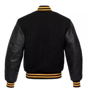 Stonefield Manufacturing Men's Wool <b>Jacket</b> Plus Size High Street College <b>Waterproof</b> Hooded Thick <b>Winter</b> Letterman Varsity - Product Image 3