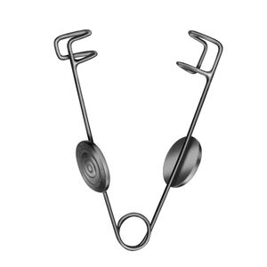 Espéculo Oftálmico con Hojas Lisas de Acero Inoxidable, Instrumento Quirúrgico Manual para Oftalmología, Herramientas de Microcirugía Dentavex DC-S-9 con Certificación CE - Product Image 4