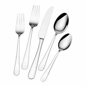 Elegante Juego de Cubiertos de Acero Inoxidable para Mesa de Comedor, Diseñado para una Experiencia Premium y una Cocina con Estilo - Product Image 1