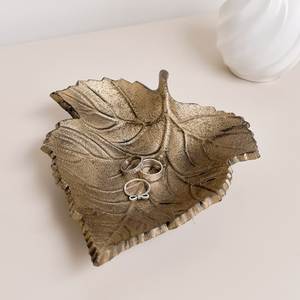 Wholesale Vintage Metal Trinket Tray Antique Brass Jewelry Dish <b>Ring</b> Catchall <b>Plate</b> – Luxury Home Decor Supplier - Product Image 5
