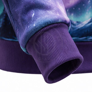 Sweat-shirt tendance pour femme à col montant, style oversize, pour un look streetwear branché, prix usine. - Product Image 3