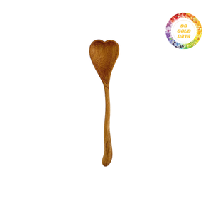 Cuchara de madera hecha a mano con tallado de hojas y flores, material ecológico, ideal para tiendas de regalos, venta al por mayor. - Product Image 3