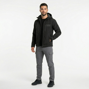High Quality Racing Soft Shell Hooded <b>Jacket</b> Waterproof Windproof Motorcycle <b>Cycling</b> Outdoor <b>Jacket</b> Custom OEM Apparel - Product Image 3