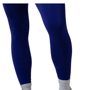 Royal <b>Blue</b> Women's Mid Rise Athletic Leggings Stretch Performance Pants for Workout Gym Running Yoga Fitness Training - Product Image 6