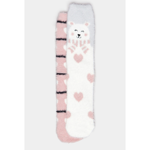 Fashion <b>Women</b> Wool Knit <b>Socks</b> <b>Warm</b> Comfortable Crew <b>Socks</b> for Winter Outdoor Walking Travel and Casual Wear - Product Image 1