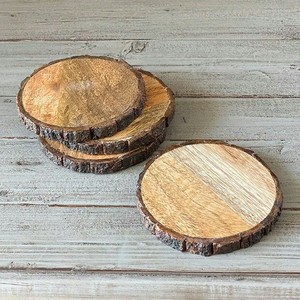 Newly Design Mango Wood Coaster Wooden Coaster Solid Wood Coaster Acacia Wood Coaster Place Mats At <b>low</b> wholesale Price - Product Image 4