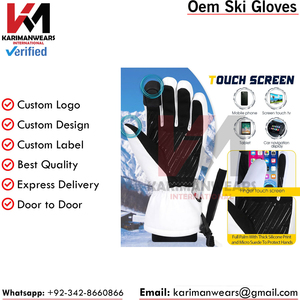 Ski <b>Gloves</b> High Quality Snow <b>Gloves</b> Touchscreen Waterproof <b>Thermal</b> Insulated OEM Bulk Supply - Product Image 5