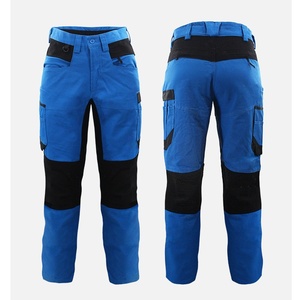 Customized Electrical Plumbing <b>Work</b> Wear Multi Pocket Men's Cargo <b>Pants</b> <b>Black</b> Trousers Woven Sweatpants - Product Image 2