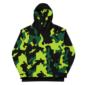 เสื้อฮู้ดดี้และเสื้อสเวตเชิร์ตสำหรับฤดูหนาวแบบยูนิเซ็กซ์ ระบายอากาศได้ดี ผลิตจากผ้าฝ้าย 100% ลายพราง กันลม ดีไซน์ล่าสุด ปรับแต่งได้ - Product Image 1