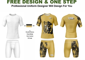 Ropa de Compresión para Hombre con Diseño Nuevo 2026, Impresión por Sublimación, Calidad Premium, Transpirable, Ecológica, Rashguard y Leggings para MMA - Product Image 2