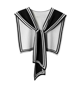 Écharpe-châle épaisse et chaude en tricot, grande couverture, cape, étole pour femme - Vente en gros Fabricant - Product Image 1