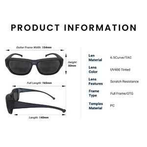 SU1758G-P Unisex Luxury Sunglasses Full Frame/OTG UV400 Tinted <b>Scratch</b> Resistant Sport PC - Product Image 2