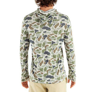Camiseta Interior de Compresión para Hombre, Camuflaje, Caza, Manga Larga, Transpirable, Secado Rápido, Rendimiento Deportivo, Camuflaje - Product Image 3