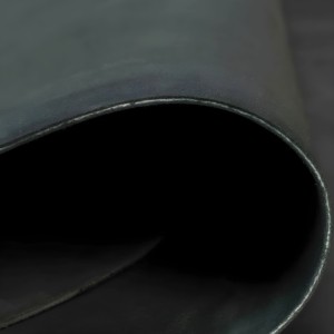 Cuir de vachette grainé chromé noir profond de qualité supérieure pour accessoires et projets de couture – Nouveaux matériaux utiles pour artisans - Product Image 1