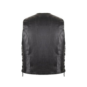 <b>Biker</b> Riding Style Mens <b>Leather</b> Vest Vintage <b>Real</b> <b>Leather</b> <b>Biker</b> Waistcoat Casual Men's Rider <b>Jacket</b> Exporters - Product Image 2