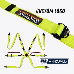 Cinturón de Seguridad para Deportes de Motor OEM ODM FIA 8853 2016 TBRACING, Almohadilla Antideslizante para Hombro, Costura de una Pieza, Ajuste Cómodo, Venta al Por Mayor - Product Image 3