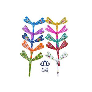 Libélula de Bambú Ecológica Tradicional de Alta Calidad, MÁS VENDIDA |   Adorno de Escritorio Hecho a Mano Natural para Año Nuevo - Product Image 1