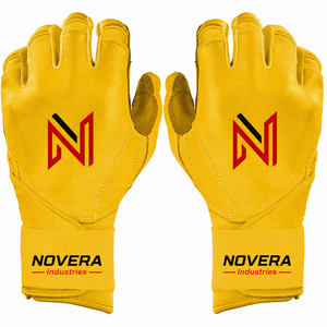 Custom Long Cuff Professional Baseball/Softball <b>Gloves</b> with Custom Logo Anti-Slip Standard Fit-Goatskin Leather - Product Image 5