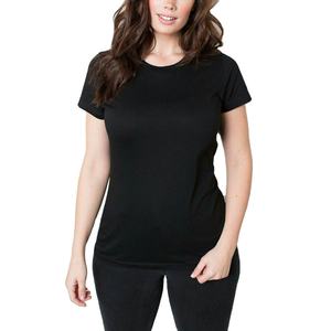 Camiseta personalizada, superventas en Europa y verano, camiseta en blanco, logotipo personalizado, estampado de etiquetas, camisetas de moda con cuello para mujer de BD - Product Image 5