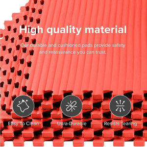 Tapis de karaté durables, structure en mousse robuste, surface confortable, parfaits pour l'entraînement régulier - Product Image 6
