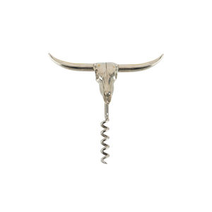 Sacacorchos vintage plateado con doble cabeza de caballo, accesorio único para vino, abridor de botellas de vino, regalo a un precio asequible. - Product Image 2