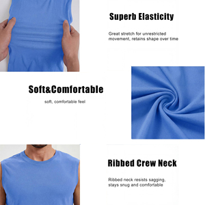 Débardeurs de sport légers, respirants et à séchage rapide pour hommes – Idéaux pour la musculation et l'entraînement en salle de sport - Product Image 3