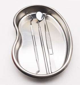Kit d'examen dentaire en acier inoxydable pour usage professionnel : miroir de blanchiment dentaire, détartreur, pinces, instruments chirurgicaux de base - Product Image 3